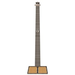 Douche de jardin Grise 60x80x214 cm Poly Rattan 