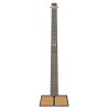 Douche de jardin Grise 60x80x214 cm Poly Rattan 