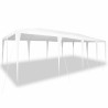 Tente de fête blanche 8x4 m PE 