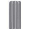 Rideaux 2 pcs Gris clair 225 x 140 cm Polyester 