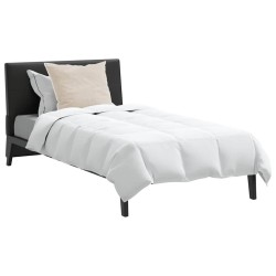 Couette Autre avec oreiller 2 pcs Blanc 140 x 220 cm Bas 