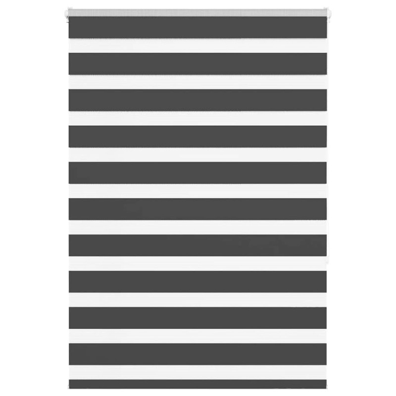 Store zèbre noir 100x150 cm largeur du tissu 95,9 cm polyester 