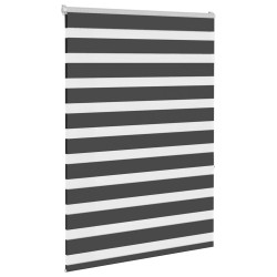 Store zèbre noir 100x150 cm largeur du tissu 95,9 cm polyester 
