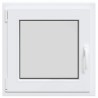 Fenêtre de sous-sol« RISOR » 50 x 50 cm oscillo-battante DIN gauche blanche 