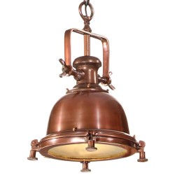 Lampe suspendue 35x35x153 cm aluminium 