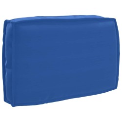 Set de coussins de palette avec oreiller 3 pcs Bleu royal 