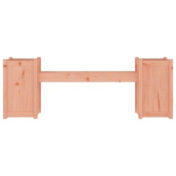 Banc avec jardinières 180x36x63 cm bois massif de douglas 