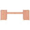 Banc avec jardinières 180x36x63 cm bois massif de douglas 