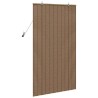 Store de Fenêtre avec des rideaux Marron 100 x 160 cm Bambou 
