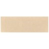 Panneaux muraux 12 pcs Crème 90x30 cm Tissu 3,24 m² 