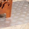 Plates en alu antidérapantes 4 pcs 70x40 cm 