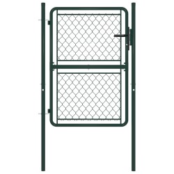 Portillon Acier 100 x 125 cm Vert 