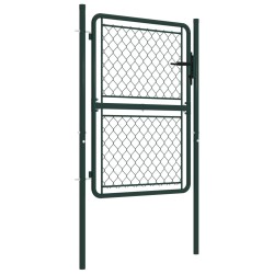 Portillon Acier 100 x 125 cm Vert 