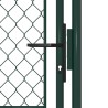 Portillon Acier 100 x 125 cm Vert 