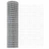Clôture Euro avec 7 poteaux 1,2 x 10 m en acier galvanisé 