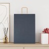 Sacs en papier 50 pcs avec poignées bleu 32x17x44 cm 