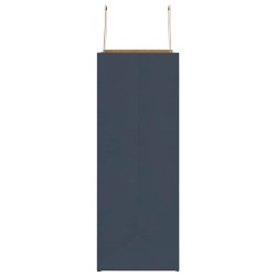 Sacs en papier 50 pcs avec poignées bleu 32x17x44 cm 