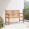 Banc de jardin Marron 228 x 60 x 90 cm Bois de teck solide 