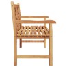 Banc de jardin Marron 228 x 60 x 90 cm Bois de teck solide 