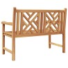 Banc de jardin Marron 228 x 60 x 90 cm Bois de teck solide 
