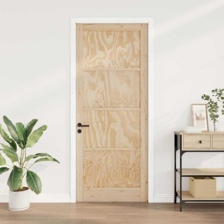 porte intérieure "ORKDAL" 83x232x4 cm en bois massif de pin 