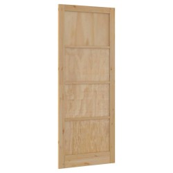 porte intérieure "ORKDAL" 83x232x4 cm en bois massif de pin 