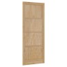 porte intérieure "ORKDAL" 83x232x4 cm en bois massif de pin 
