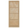 porte intérieure "ORKDAL" 83x232x4 cm en bois massif de pin 