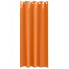 Rideaux 2 pcs Orange vif 225 x 140 cm Polyester 