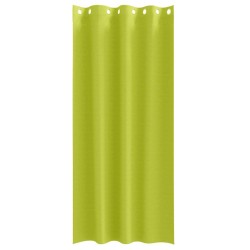 Rideaux 2 pcs Pomme verte 225 x 140 cm Polyester 