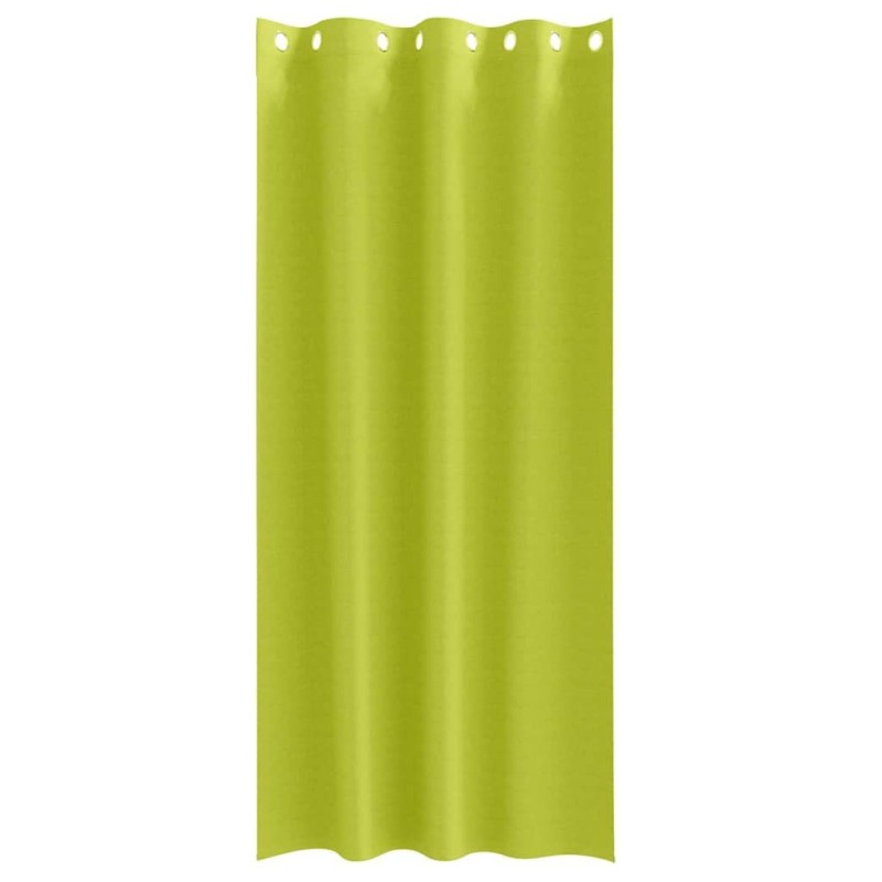 Rideaux 2 pcs Pomme verte 225 x 140 cm Polyester 