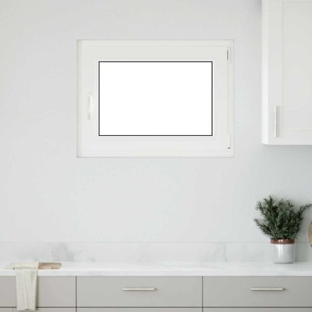 Fenêtre de sous-sol« RISOR » 80 x 60 cm oscillo-battante DIN droite anthracite 