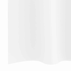 Rideaux avec des rideaux 2 pcs Blanc pur 225 x 140 cm Polyester 
