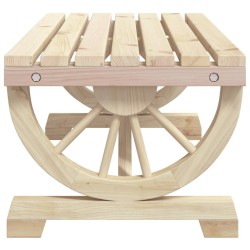 Table basse de jardin 90x50x40 cm bois de sapin massif 