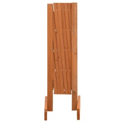 Clôture en treillis de jardin Orange 120x60 cm Bois de sapin 