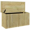 Coffre de Rangement 119x44x58.5 cm Bois de Pin Traité 