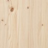 Canapé central de jardin 120x80 cm bois de pin massif 