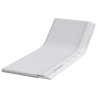 Coussins de Matelas Blanc 80 x 200 cm 