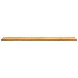 Appuis de fenêtre 2 pcs marron clair bois de chêne massif 