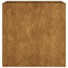 Jardinière 80x40x80 cm acier corten 