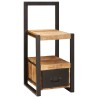 Porte-vêtements 40x40x90 cm Bois Massif Rugueux Mango 