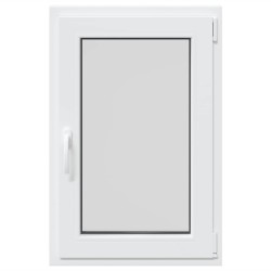 Fenêtre de sous-sol« RISOR » 60 x 100 cm oscillo-battante DIN droite blanche 