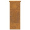 Boîte de dépôt de colis Rouillé 44.5 x 29 x 110.5 cm 