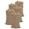 Sacs en jute 5 pcs 65x135 cm 100 % jute 340 g/m² 
