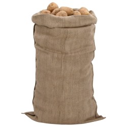 Sacs en jute 5 pcs 65x135 cm 100 % jute 340 g/m² 