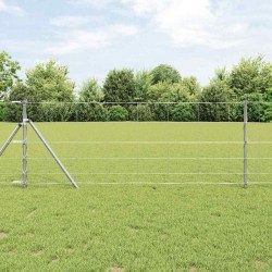 Clôture de champ 0.8x100 m Acier Galvanisé 