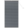 Store de Fenêtre Gris foncé 80 x 130 cm Aluminium 