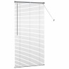 Store de Fenêtre Gris foncé 80 x 130 cm Aluminium 