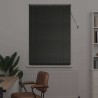 Store de Fenêtre avec des rideaux Autre Noir 80 x 130 cm Aluminium 