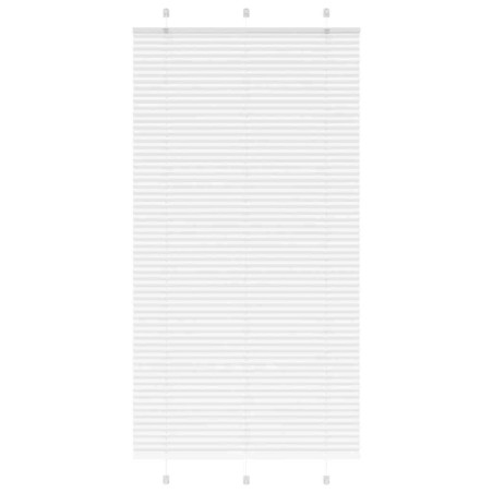 Store plissé blanc 110x200cm largeur du tissu 109,4cm polyester 